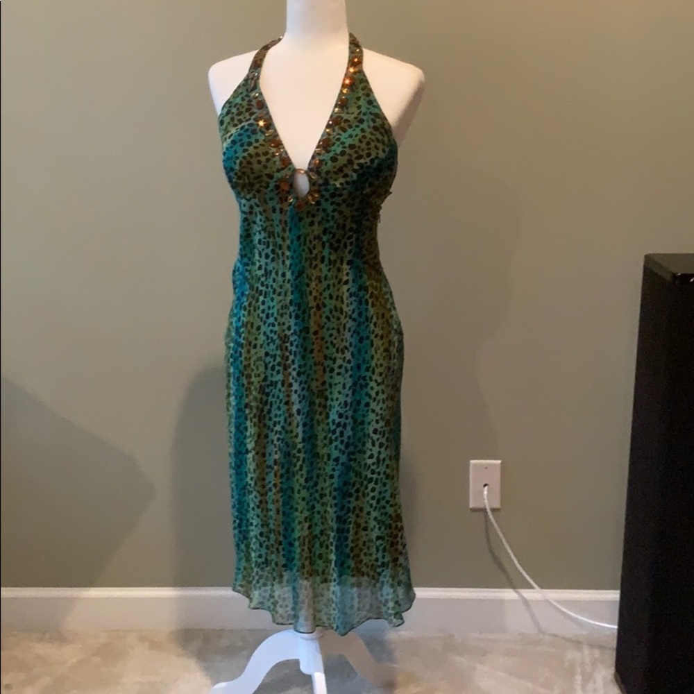 Leopard print dress
